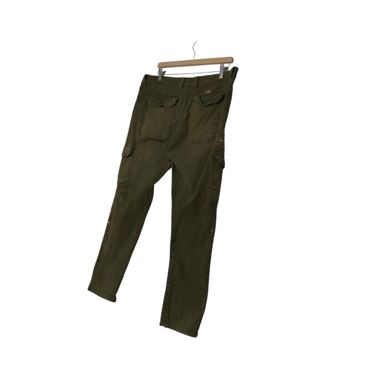 Japanese Brand 🔥VINTAGE WORKER PANTS CARGO PAINT DESIGN DICKIES USA Size US 36 / EU 52 - 14 Thumbnail
