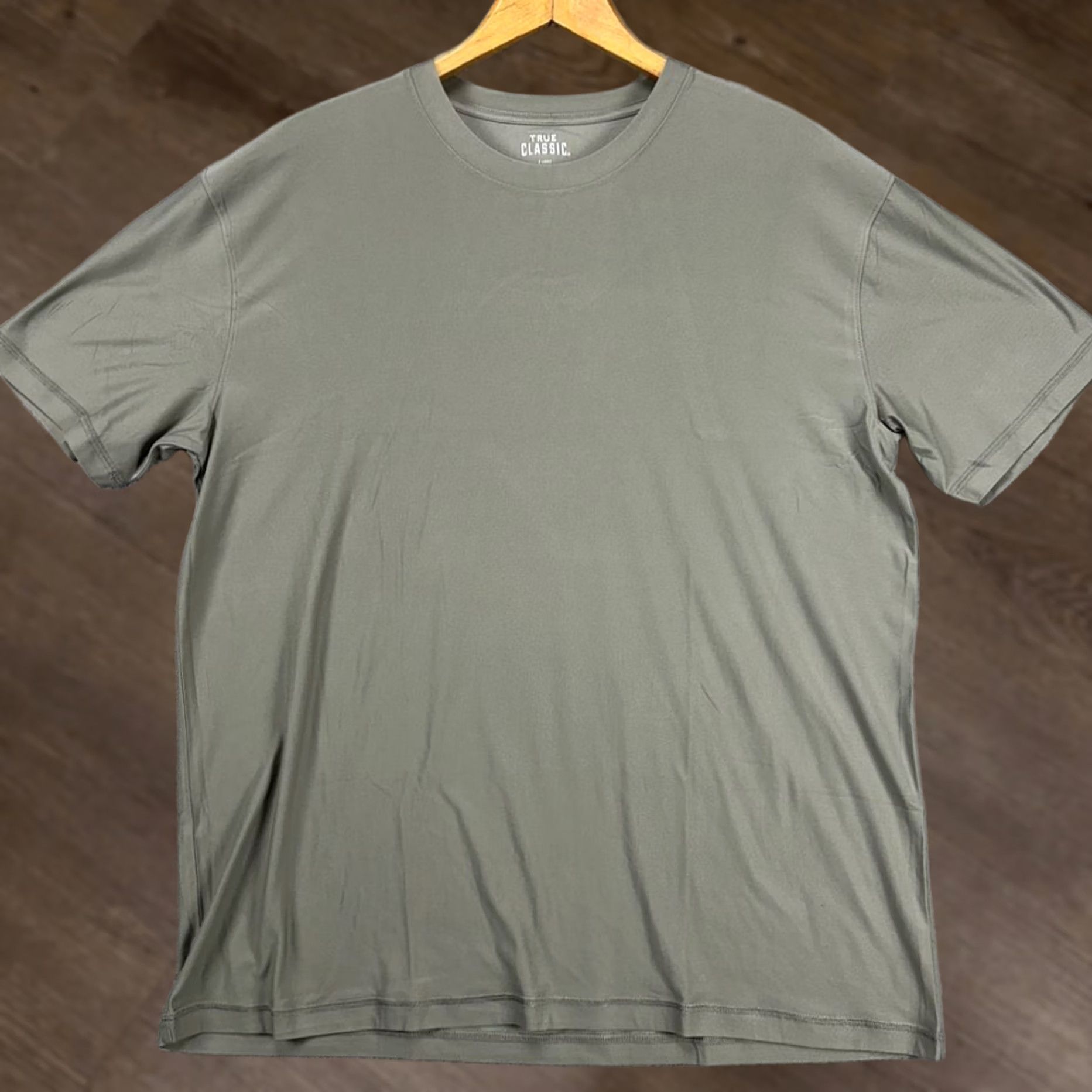 Vintage True Classic T-Shirt Mens 2XL Grey Athletic Stretch Short Sleeve Tee Adult NEW Size US XXL / EU 58 / 5 - 1 Thumbnail