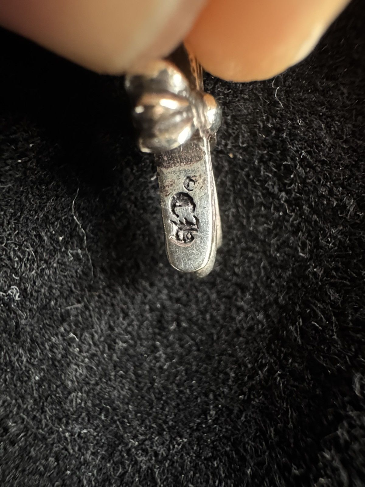 Chrome Hearts Silver diamond baby fat Size ONE SIZE - 4 Thumbnail