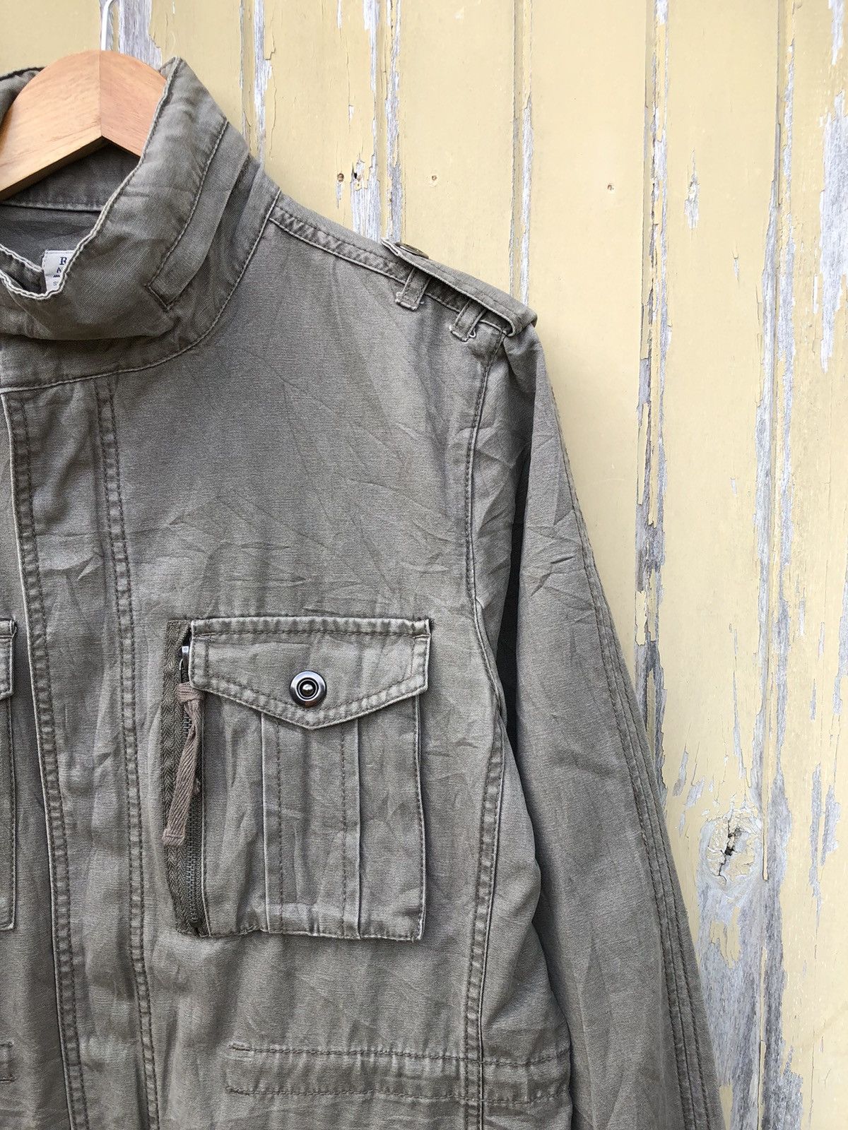 Japanese Brand Vintage Japanese Real Standard Multi Pocket Military Jacket Size US L / EU 52-54 / 3 - 5 Thumbnail