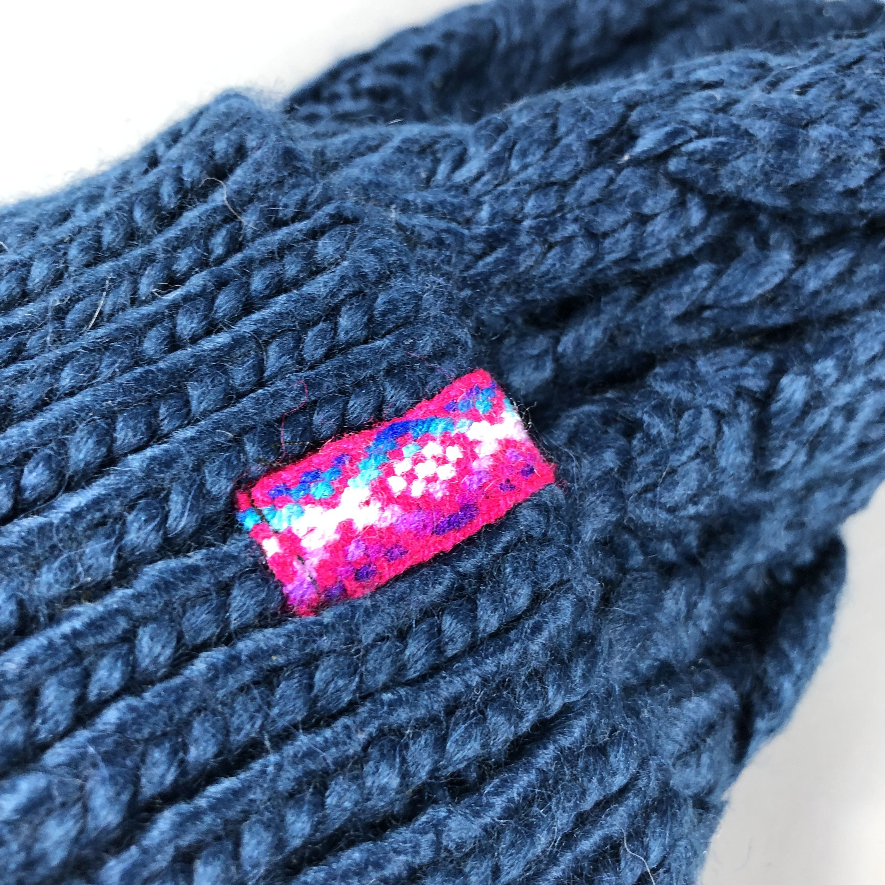 Vintage TITICACA Cable Knit Beanie Snowcap Snow Hat B1042 Size ONE SIZE - 4 Thumbnail