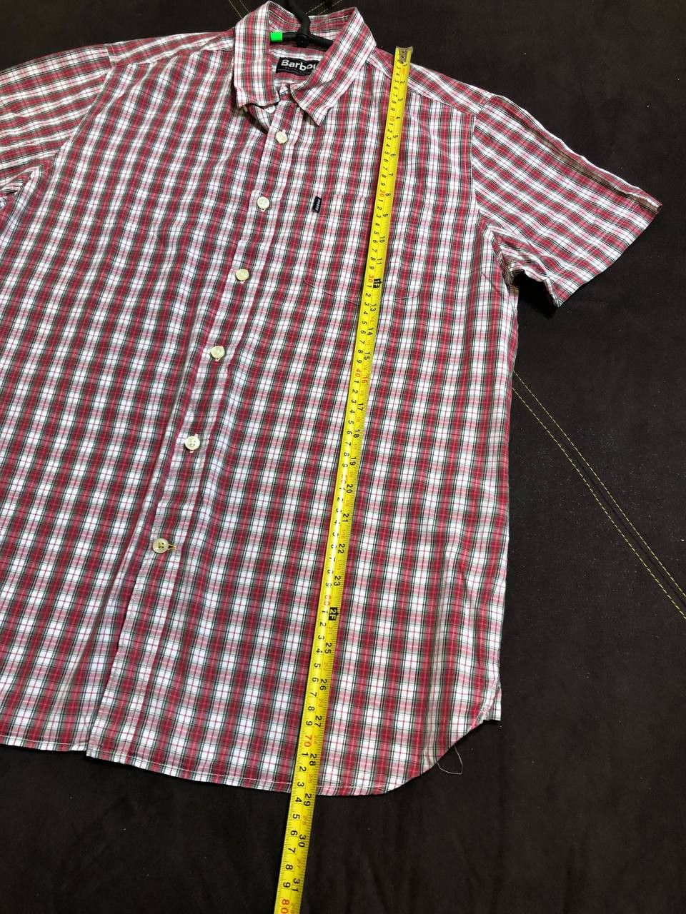 Barbour Barbour Checkered Cotton Short Sleeve Shirt Size US S / EU 44-46 / 1 - 7 Thumbnail