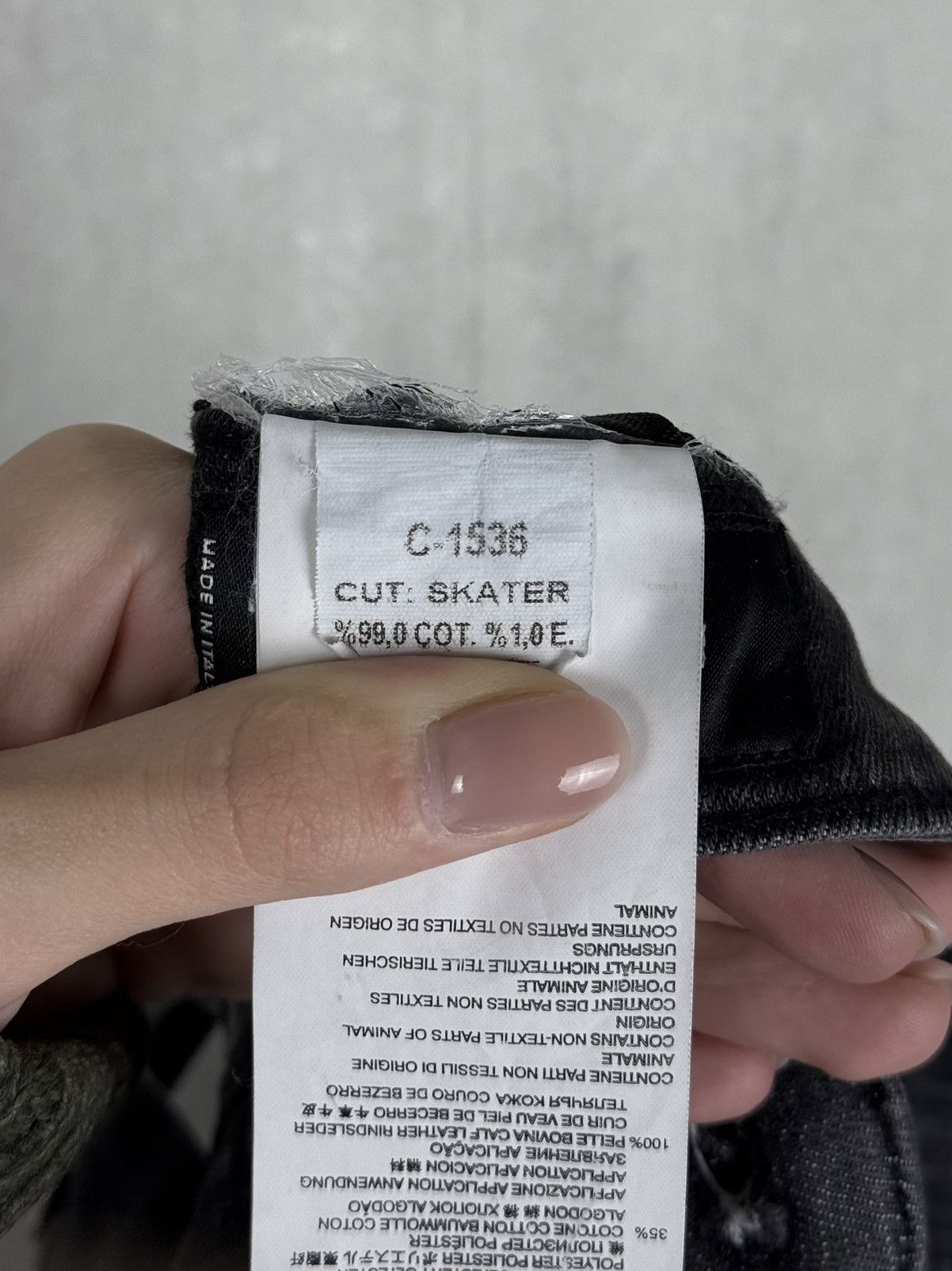 Dsquared2 Dsquared2 Men’s Tidy Biker Denim Jeans Pants Size 44 Size US 30 / EU 46 - 21 Thumbnail