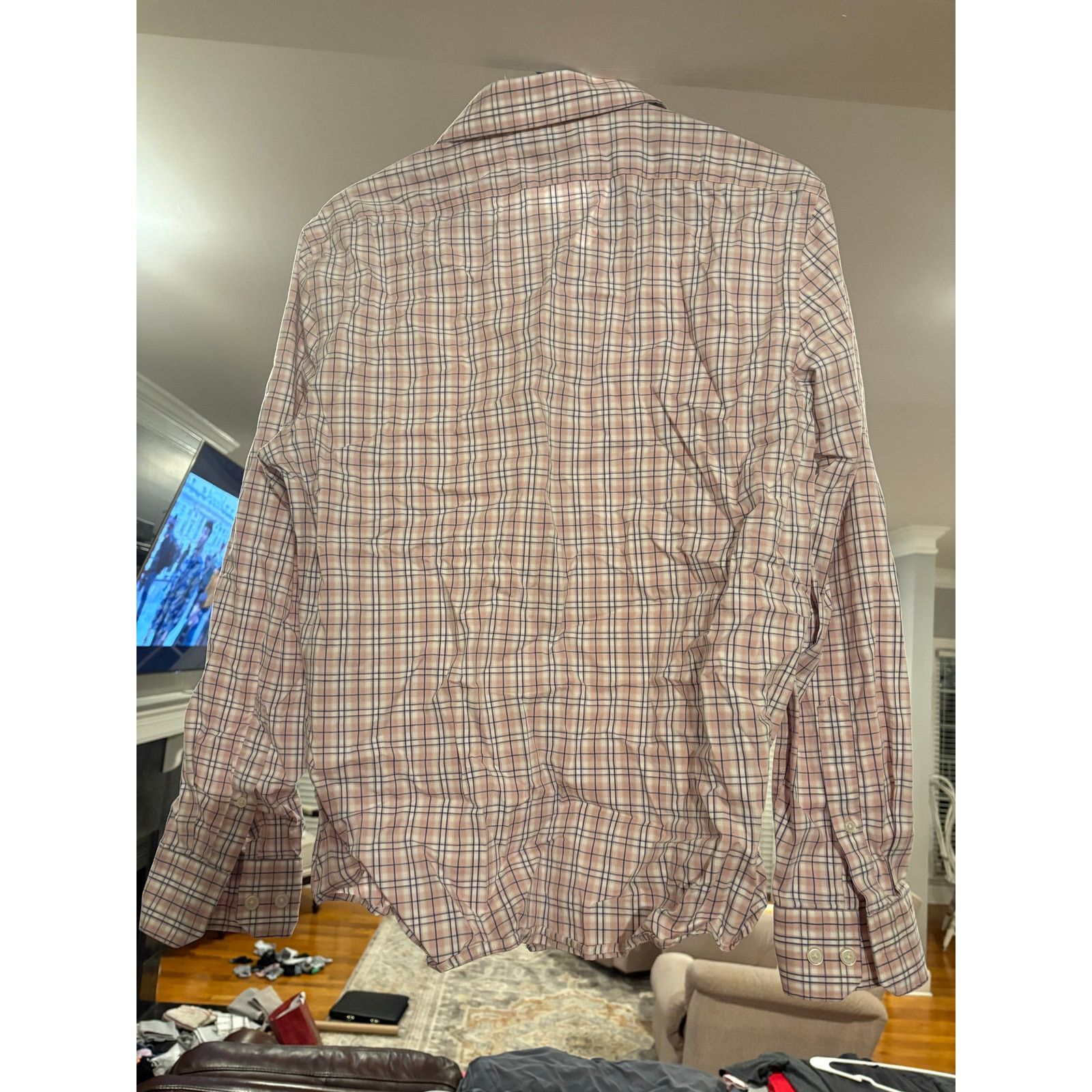 Banana Republic Banana Republic Men’s Non-IronButton-Down Shirt Size M Size US M / EU 48-50 / 2 - 5 Thumbnail