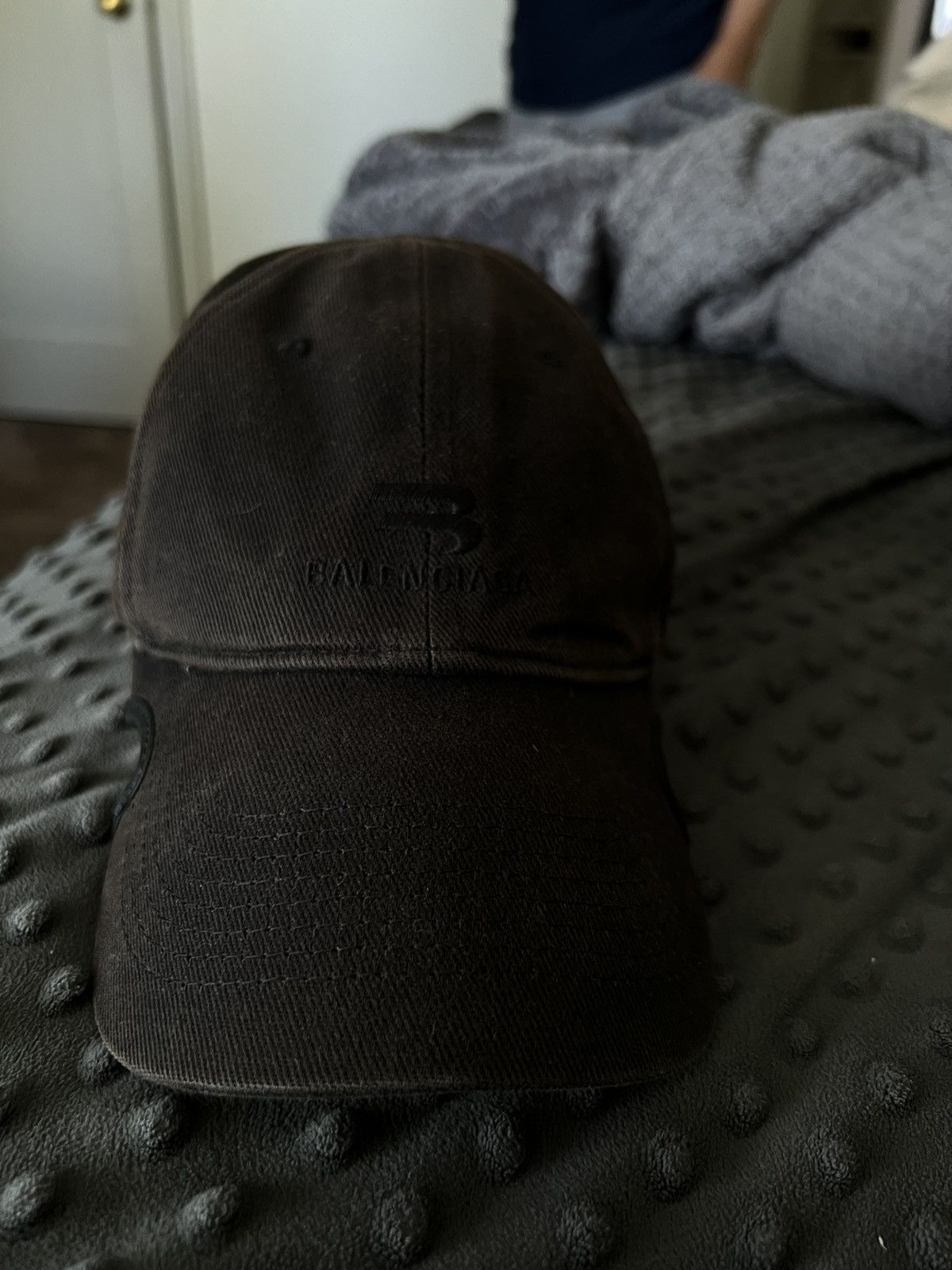 Balenciaga Sporty B notched hat | Grailed