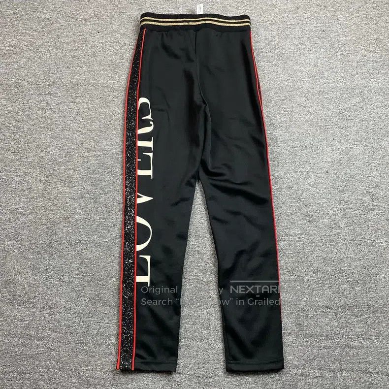 Amiri Amiri Size S Black striped pants with sequins Size US 30 / EU 46 - 3 Thumbnail