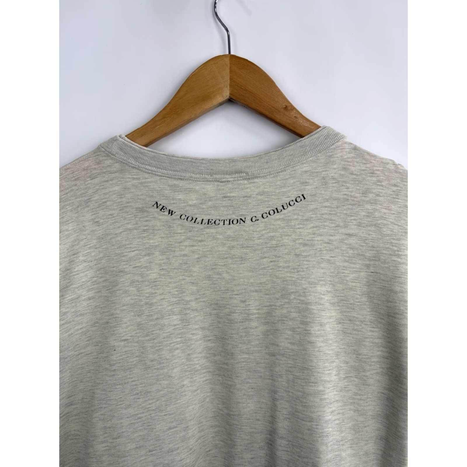 Carlo Colucci VINTAGE Carlo Colucci Tripolitaine Retro Picture T-Shirt XL Men Gray 90s Size US XL / EU 56 / 4 - 7 Thumbnail