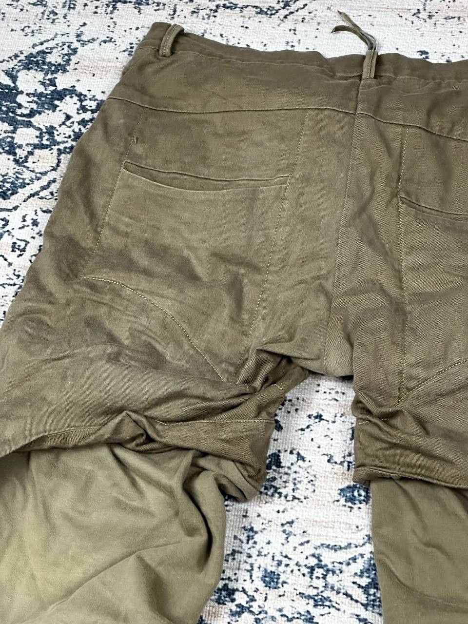 Japanese Brand Avant Garde Asymmetrical Grunge Pants Size US 34 / EU 50 - 15 Thumbnail