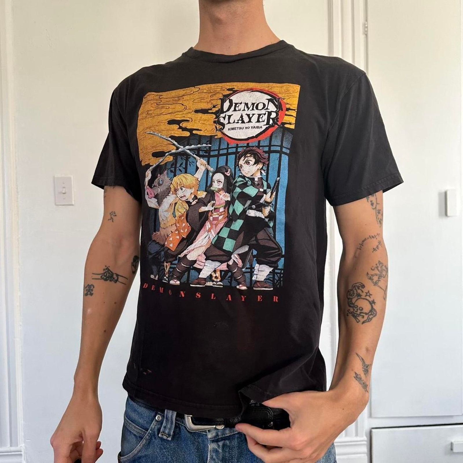 Other Demon Slayer Anime Manga Movie Promo Shirt Print Bundle Lot Size US M / EU 48-50 / 2 - 6 Thumbnail