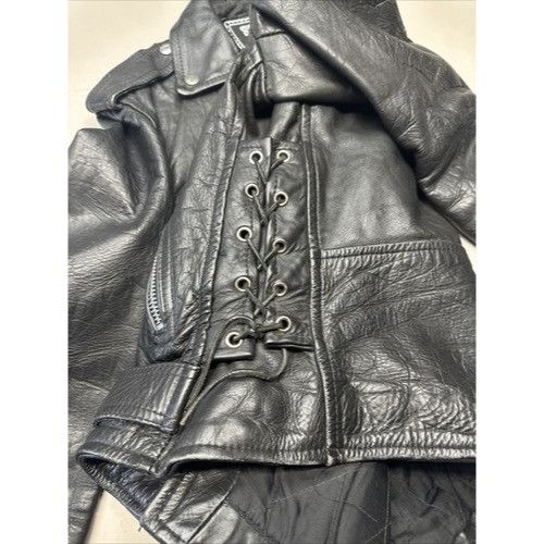 Other STAR U.S.A Double Leather - Riders Motorcycle Jacket - Men S Size US M / EU 48-50 / 2 - 10 Thumbnail