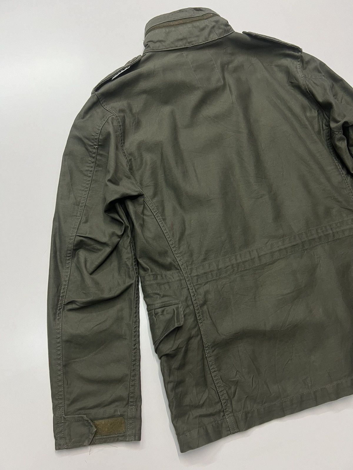 Avirex 🔥AVIREX MILITARY JACKET Size US L / EU 52-54 / 3 - 12 Thumbnail