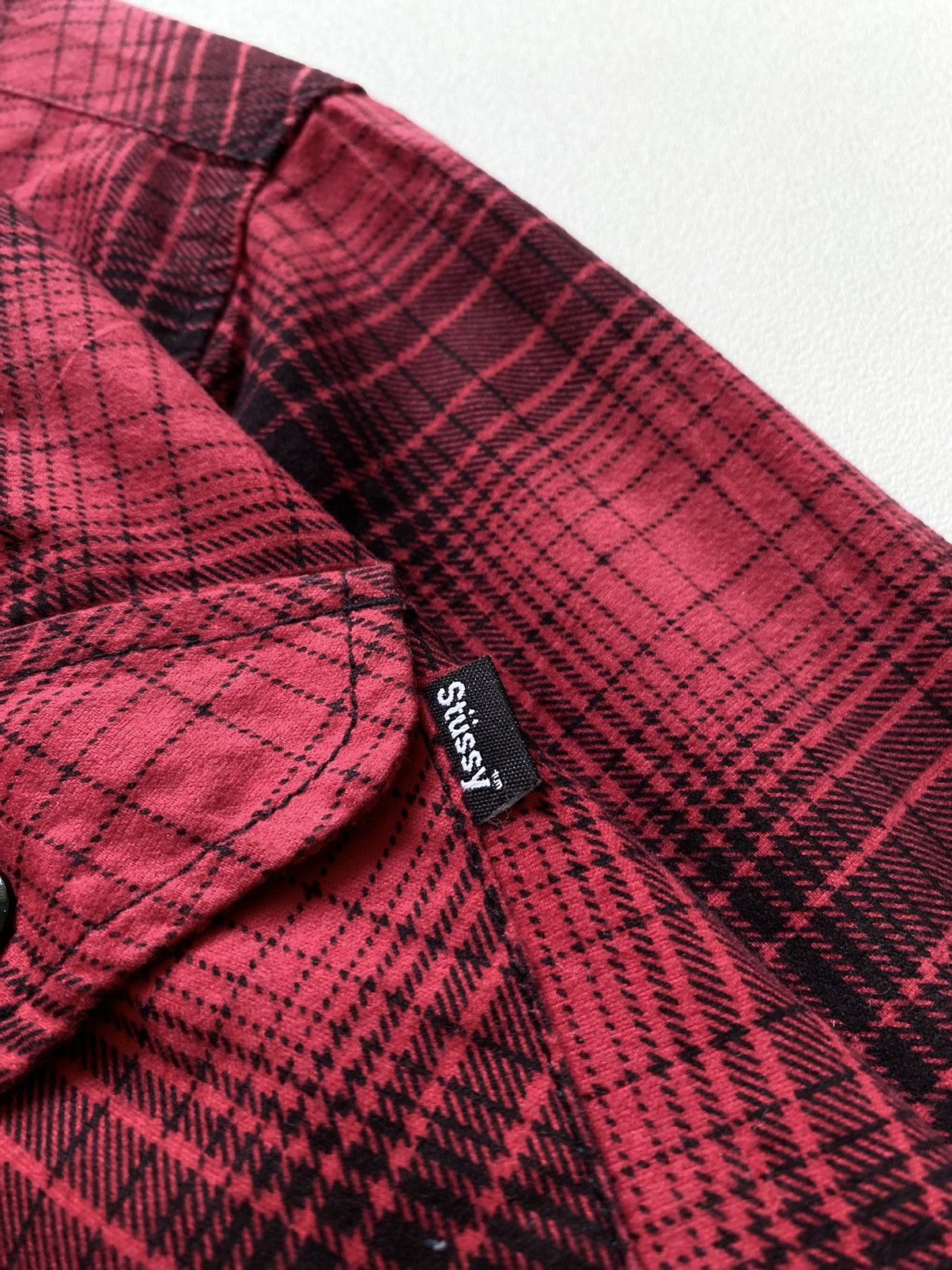 Stussy STUSSY Plaid Shirt Double Pocket Size US L / EU 52-54 / 3 - 3 Thumbnail