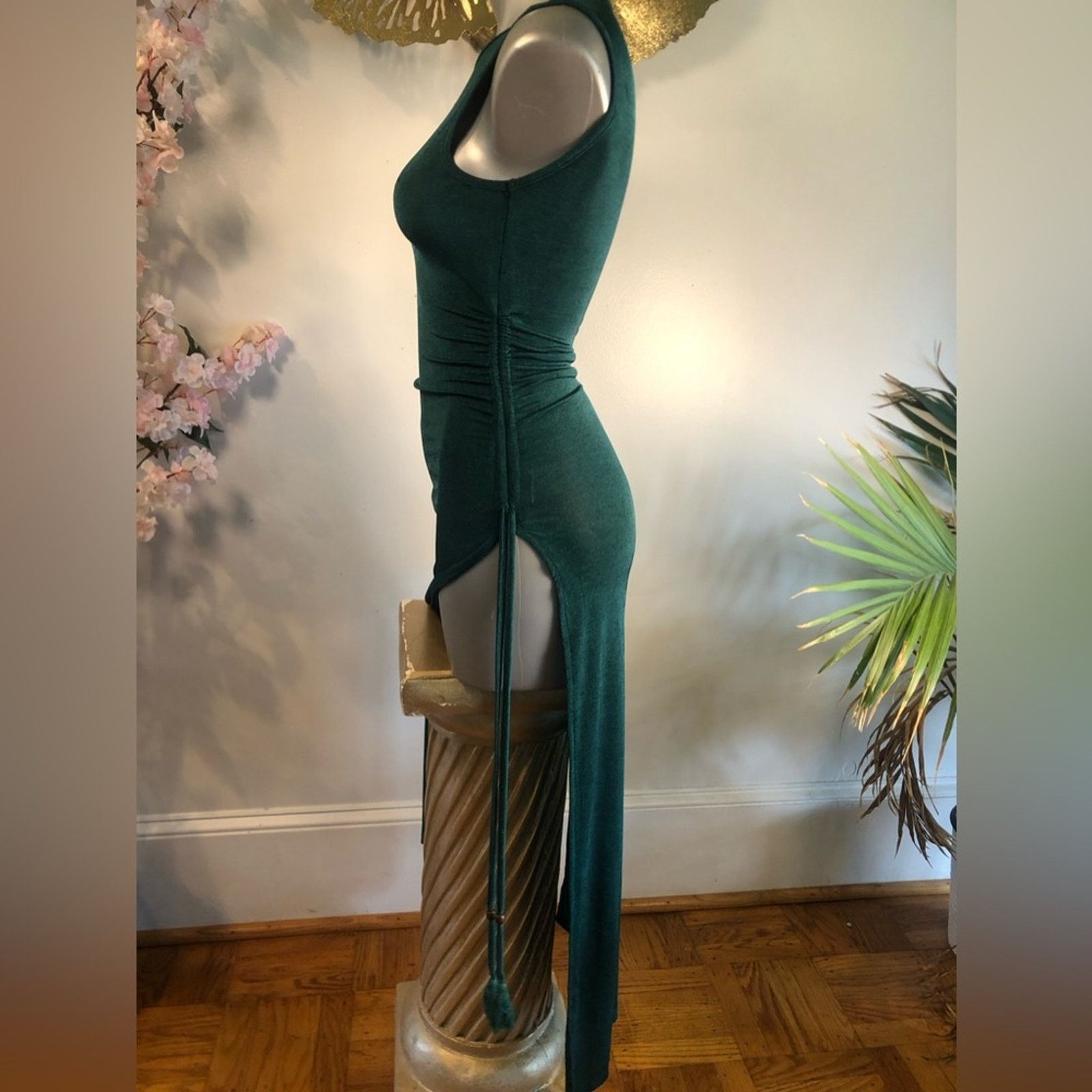 Other Maxi dress slinky with hi side cinch slit Size S / US 4 / IT 40 - 6 Thumbnail