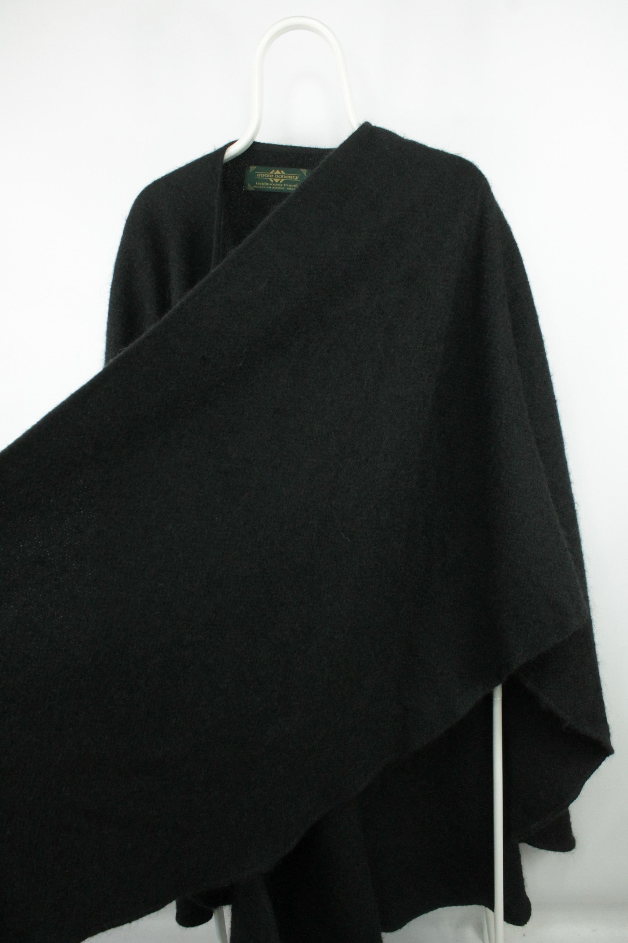 Other Eddie Doherty Tweed Handwoven Lagenlook Cape Coat Size ONE SIZE - 4 Thumbnail