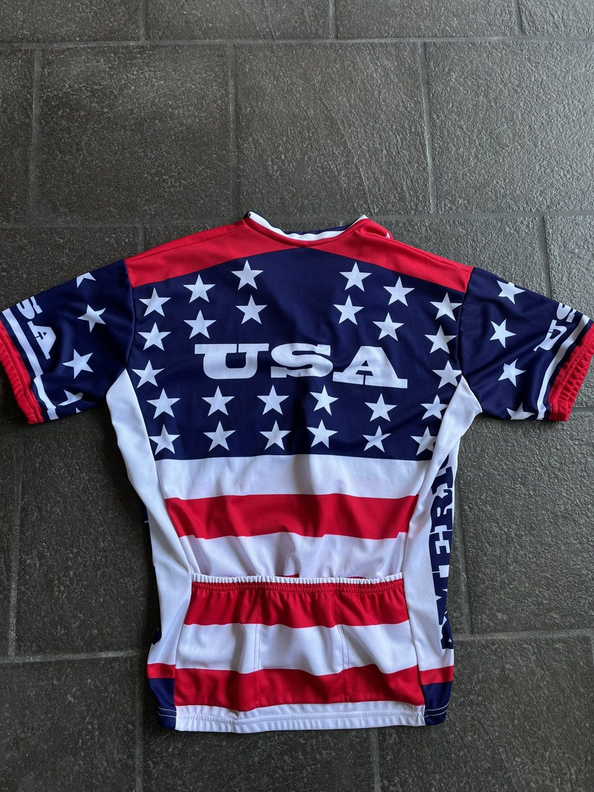 USA Olympics Team USA 1979 Biking Jersey Size US M / EU 48-50 / 2 - 5 Thumbnail