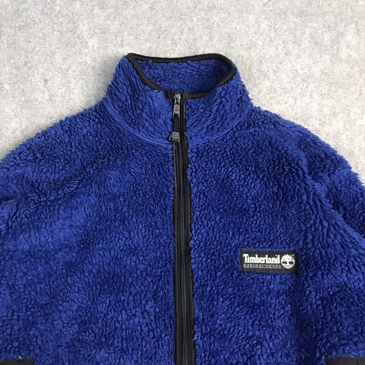 Japanese Brand × Timberland RARE💥SHERPA TIMBERLAND ZIPPER JACKET Size US XS / EU 42 / 0 - 2 Thumbnail