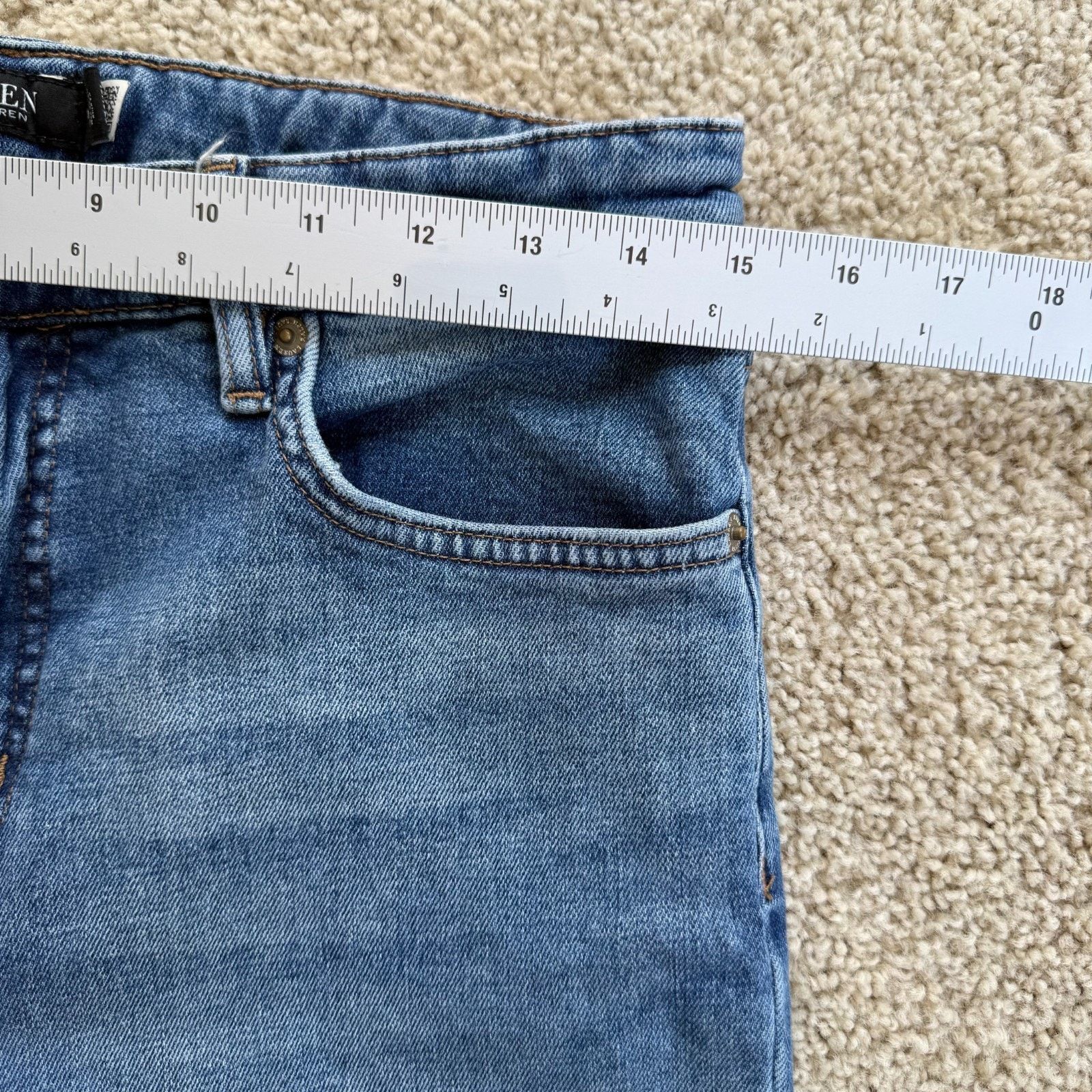 Lauren Ralph Lauren Lauren Ralph Lauren Jeans 10 High Rise Straight Leg Size 32" / US 10 / IT 46 - 6 Thumbnail