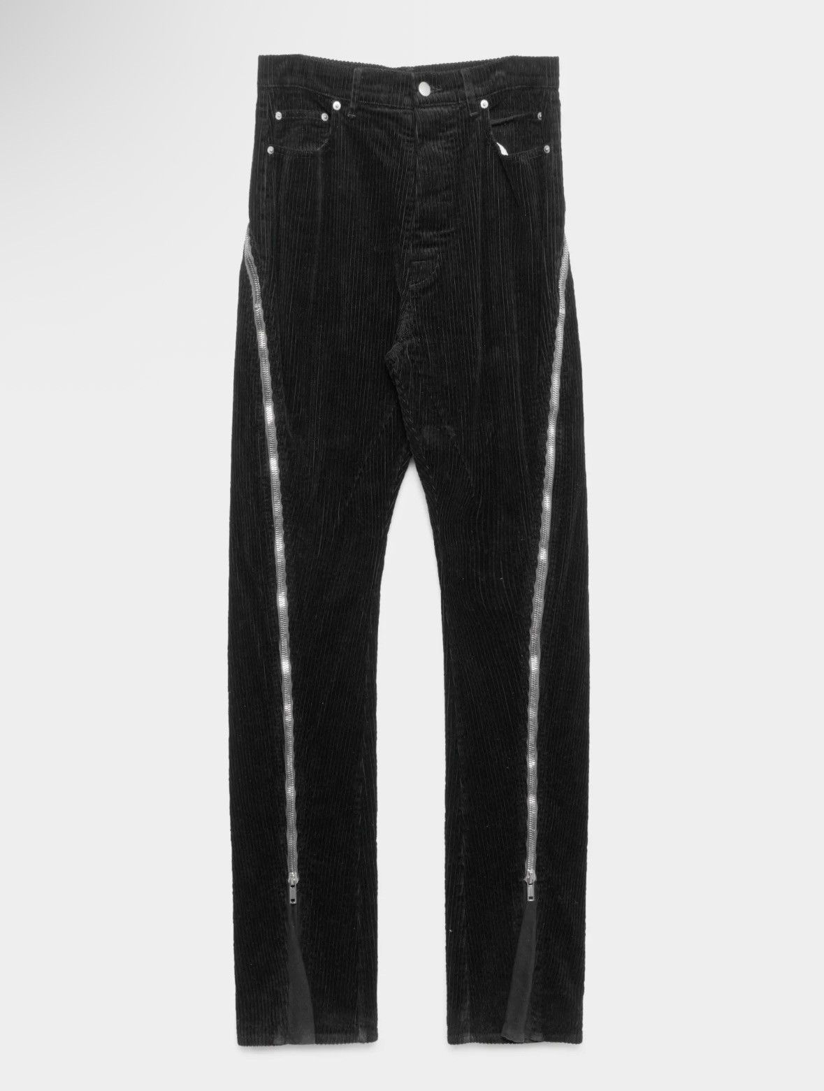 Rick Owens Rick Owens Black Corduroy Bolan Banana Pants Size US 30 / EU 46 - 1 Thumbnail