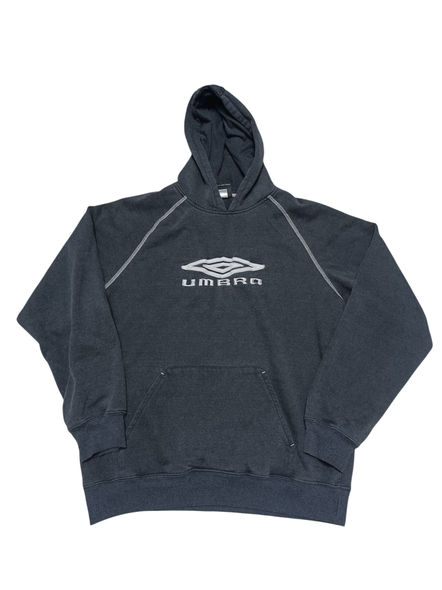 Umbro UMBRO VINTAGE 00S BIGLOGO EMBROIDERED HOODIE Size US L / EU 52-54 / 3 - 1 Thumbnail