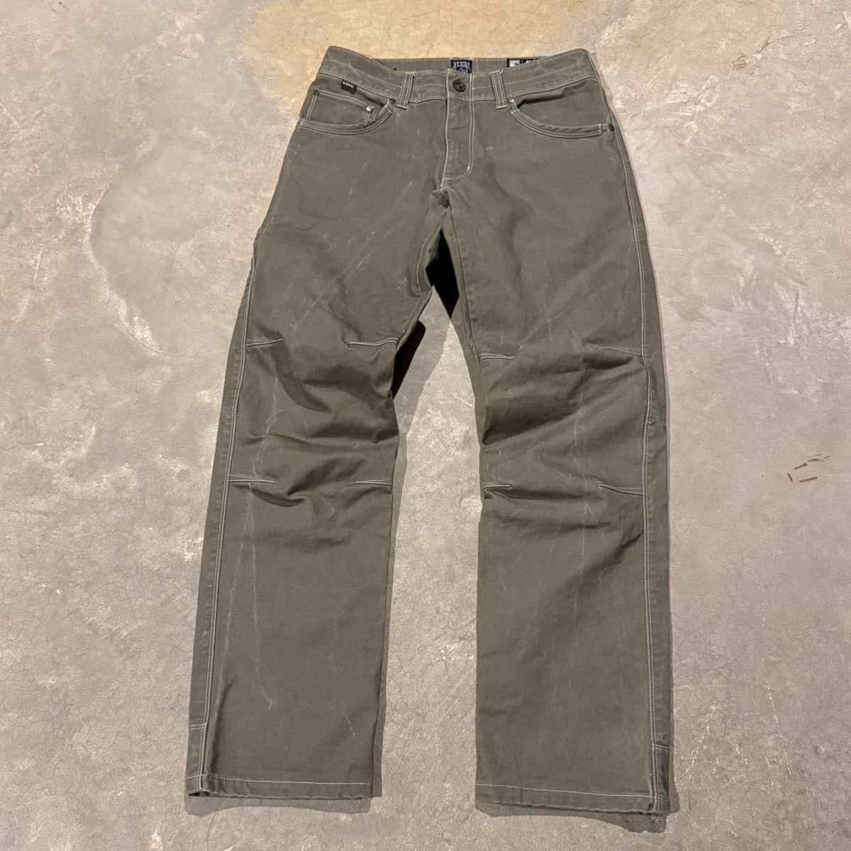 Kuhl Kuhl Vintage Patina Dye Faded Rydr Hiking Pants Gorpcore Size US 31 - 2 Thumbnail