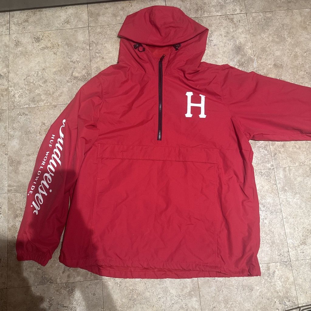 Budweiser BUDWEISER X HUF RAIN JACKET Size US XL / EU 56 / 4 - 1 Thumbnail