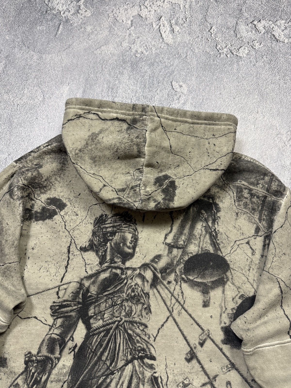 Gildan Crazy Y2K Metallica Hoodie Gotic Punk Effected Size US XL / EU 56 / 4 - 9 Thumbnail