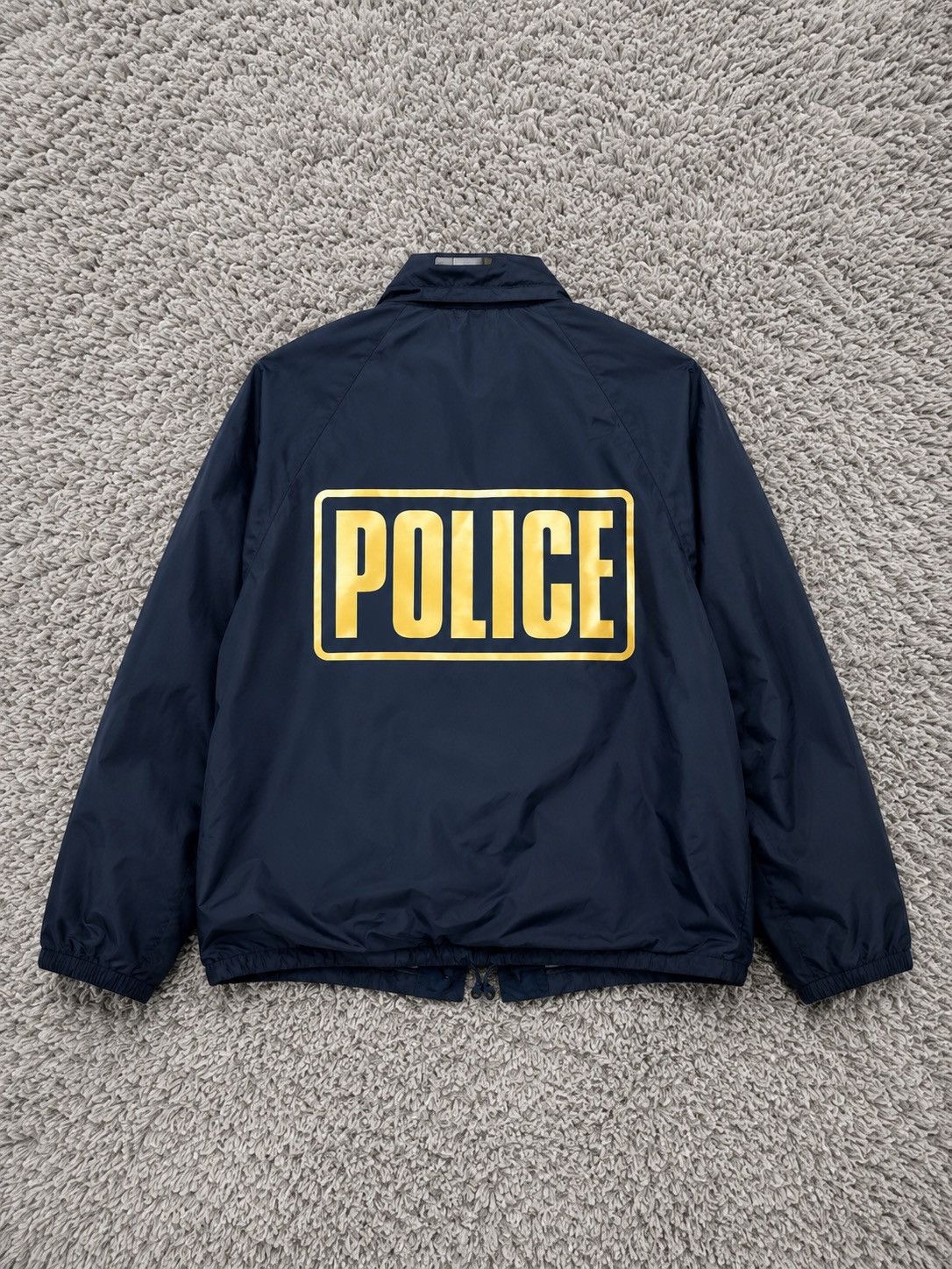 Other 🔥 Vintage Police big logo Nylon Jacket Made In Usa Size US XL / EU 56 / 4 - 1 Thumbnail