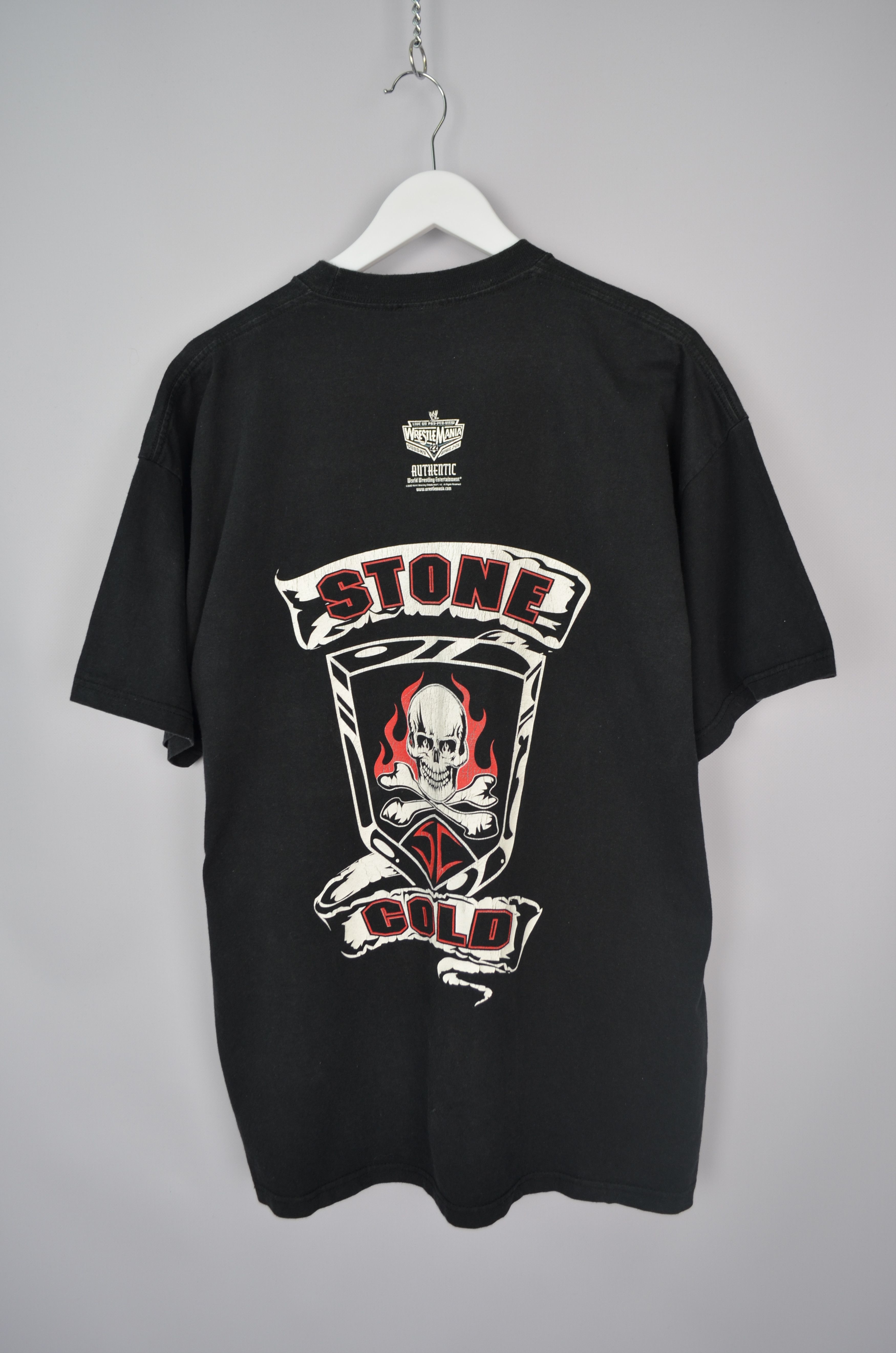 WWE 2005 WWE Stone Cold Steve Austin WrestleMania T Shirt XL Size US XL / EU 56 / 4 - 8 Thumbnail