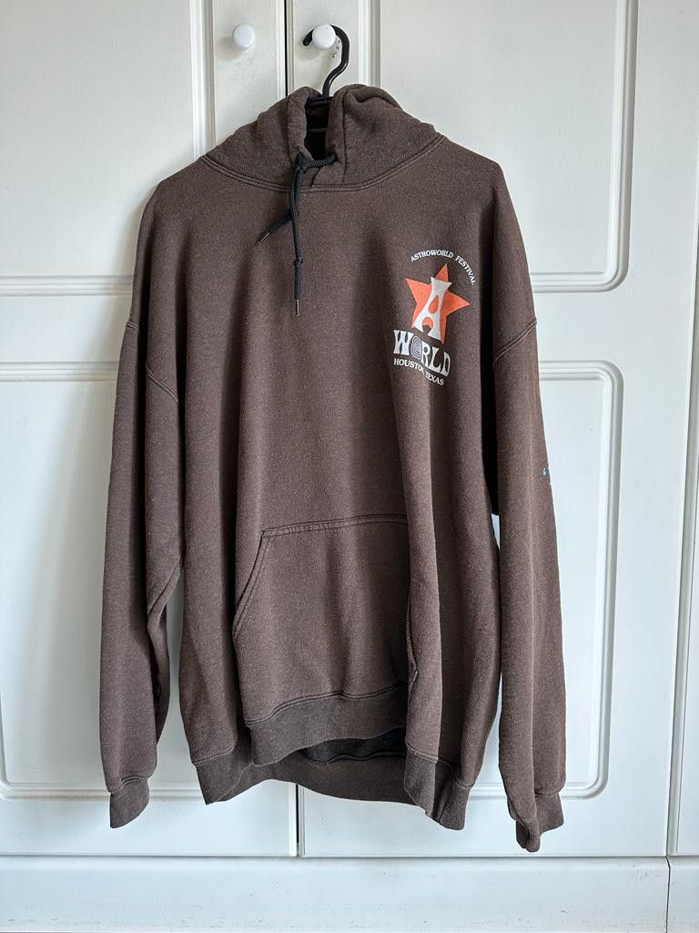 image of Hype x Travis Scott Astrofest 2018 Brown Hoodie, Men's (Size Medium)