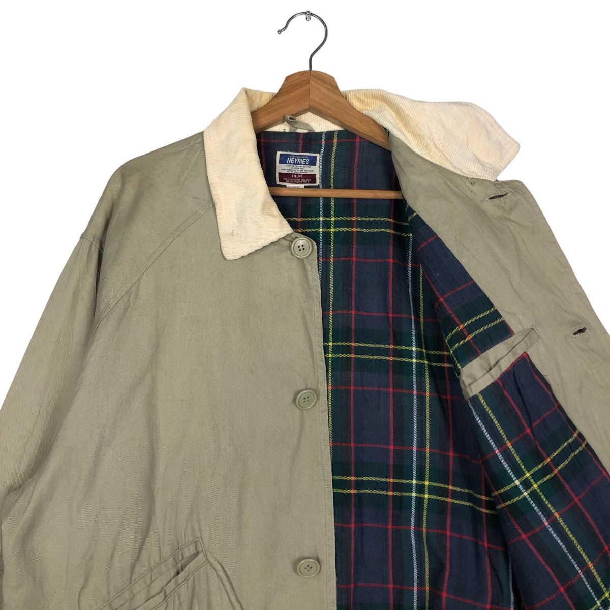Japanese Brand 🔥Vtg Chore Work Jacket Neyries Japan Blanket Lining Size US M / EU 48-50 / 2 - 11 Thumbnail