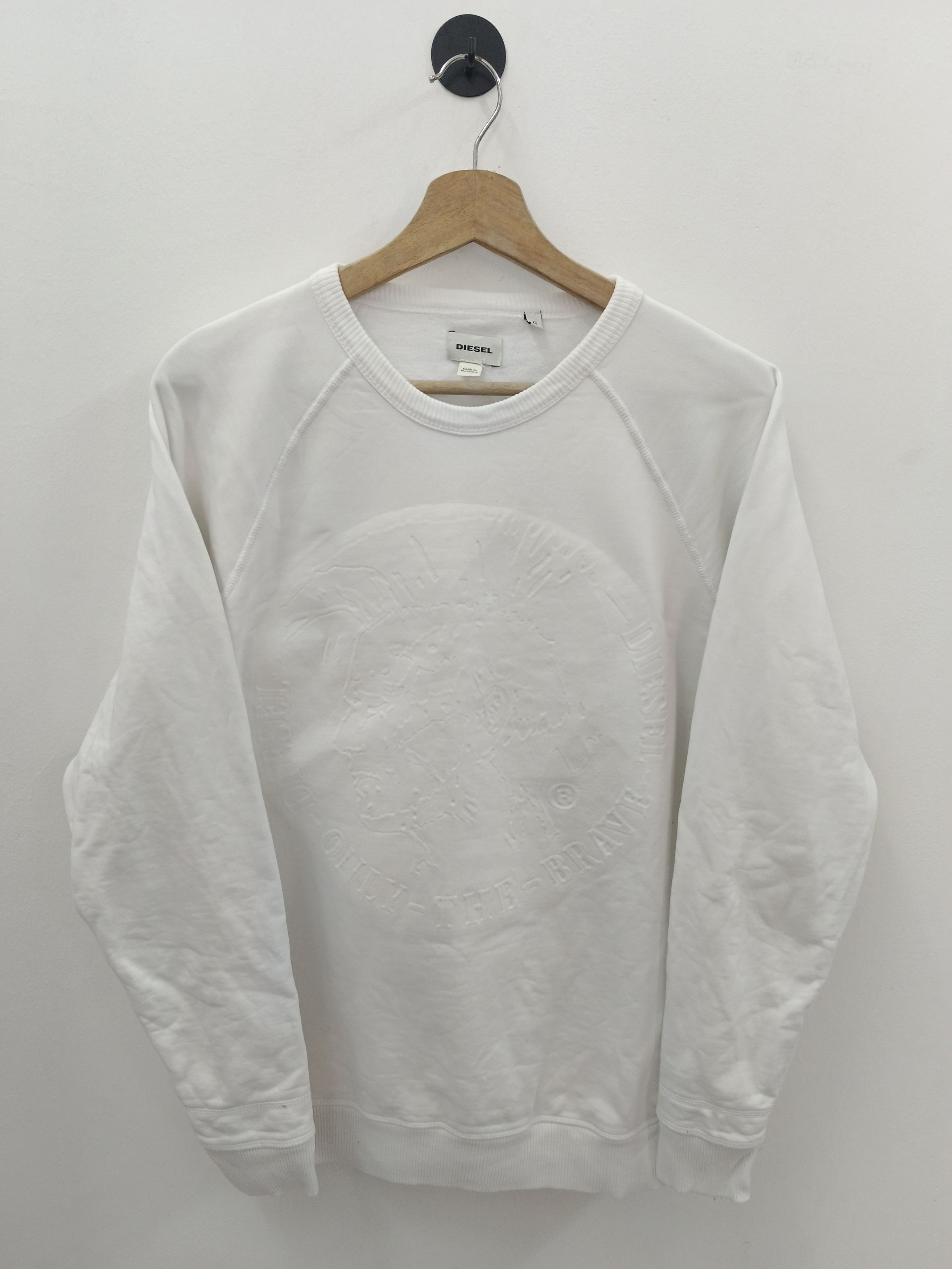 Diesel Diesel "Only The Brave" Indian Head Embossed Logo Sweat Size US S / EU 44-46 / 1 - 2 Thumbnail