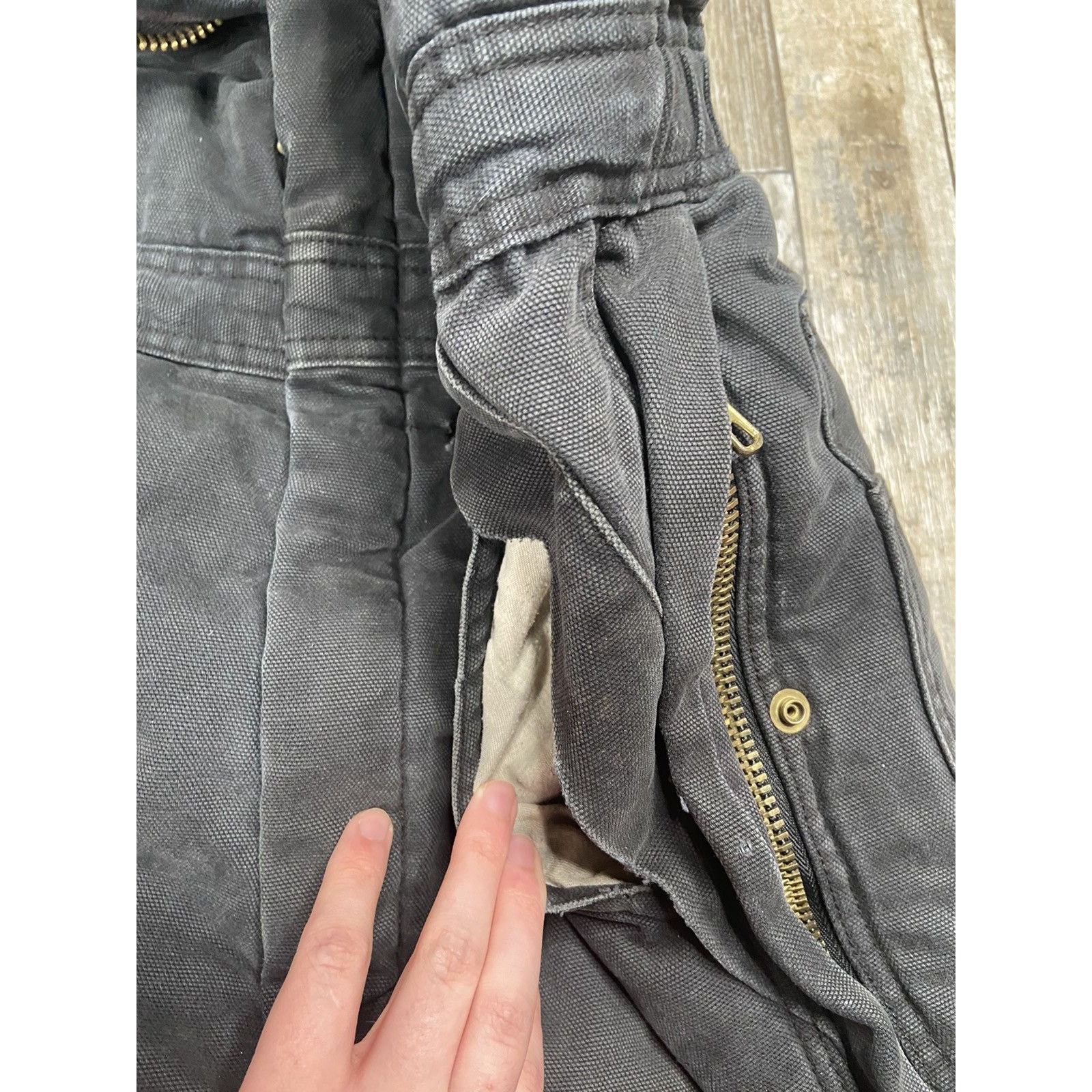 Dickies × Vintage Crazy Vintage Y2K Dickies Blasted Overalls 40x34 USA Size US 40 / EU 56 - 8 Thumbnail