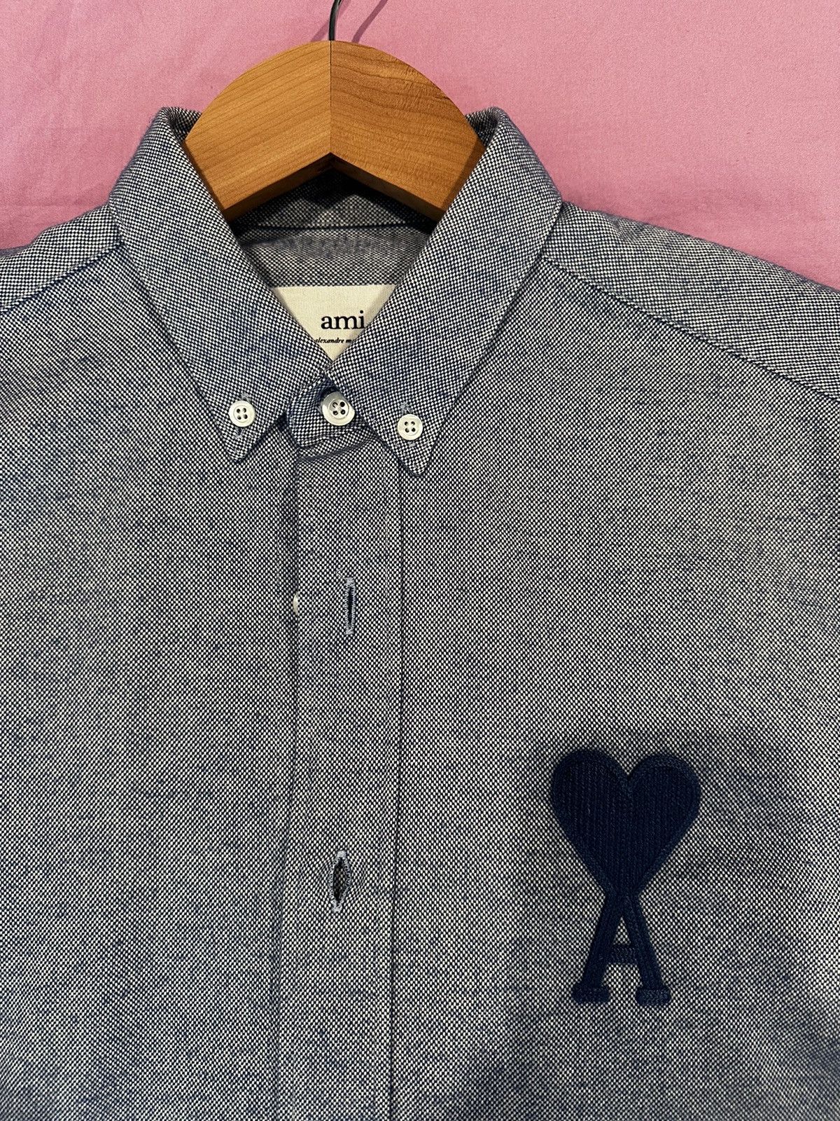 AMI AMI Embroidered Shirt Size US S / EU 44-46 / 1 - 2 Thumbnail