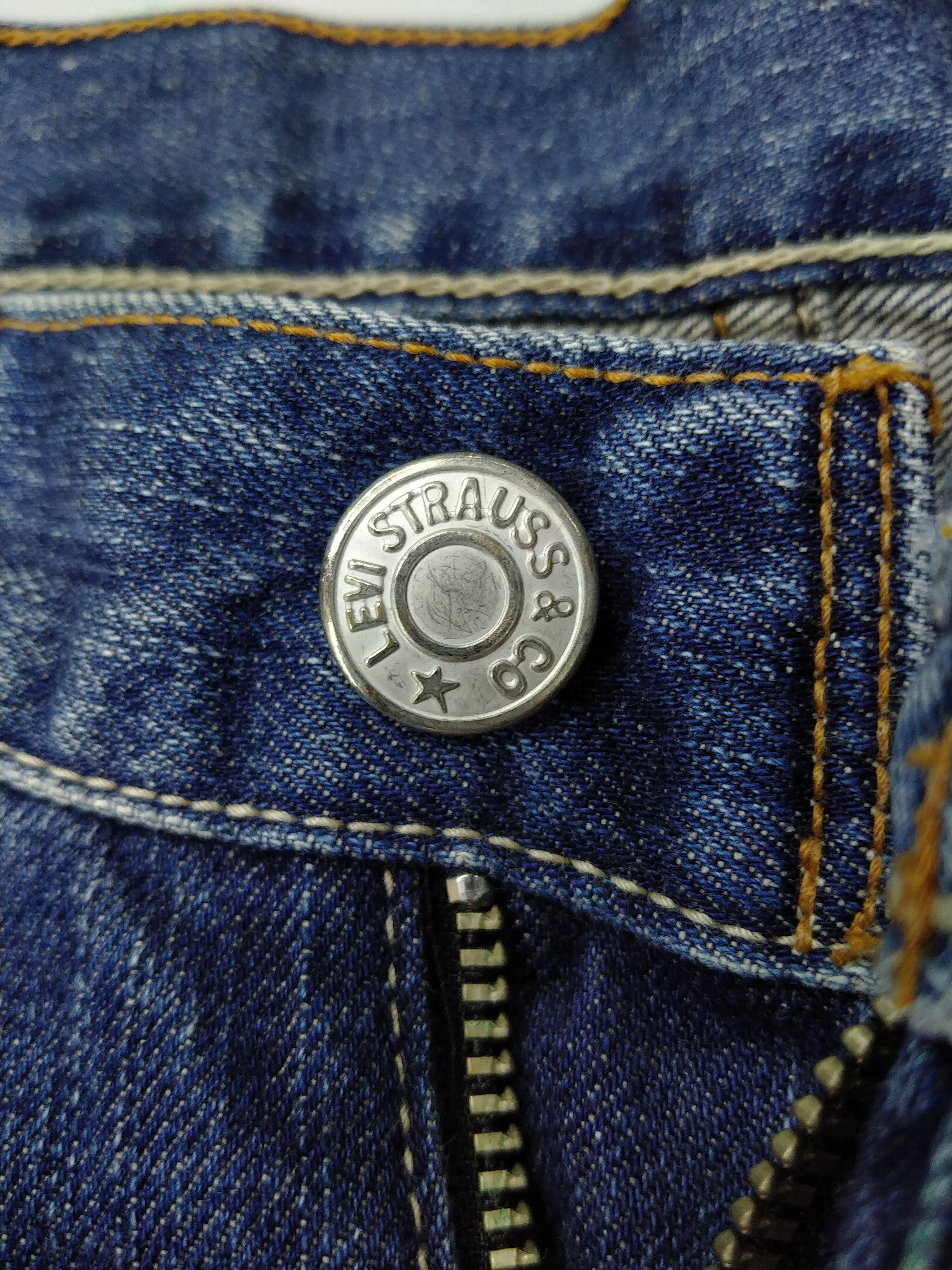 Levi's Distressed Levi's 708 Ripped Denim 34x33.5 -JN143 Size US 34 / EU 50 - 7 Thumbnail