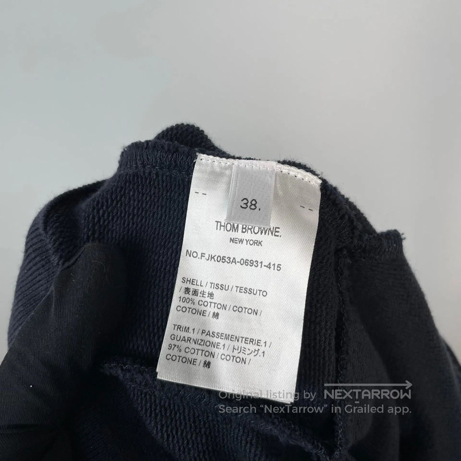 Thom Browne Thom Browne Navy Mini Pleated Skirt. Size 37" - 7 Thumbnail
