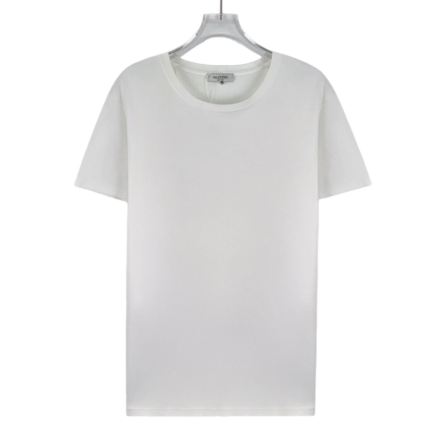 Valentino Valentino White Cotton T-Shirt Size S Size US S / EU 44-46 / 1 - 1 Thumbnail