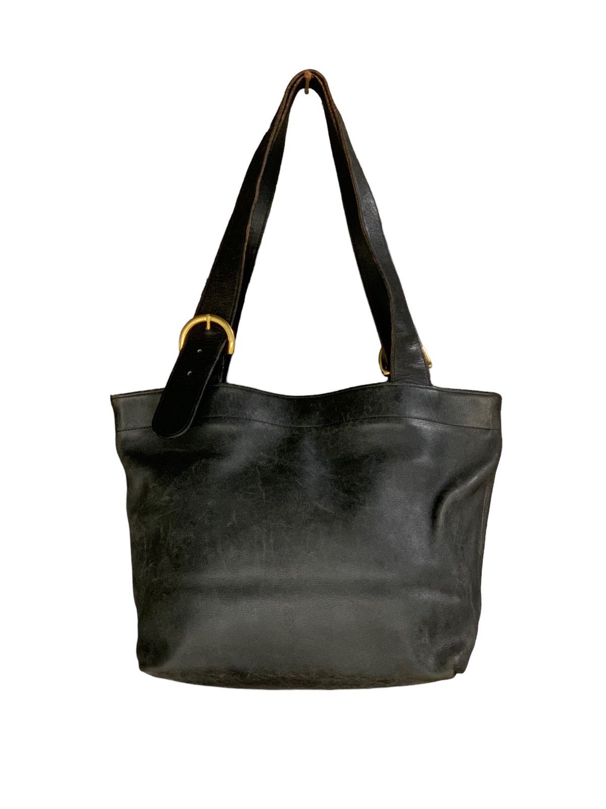 💥Vintage COACH Handcrafted In Usa Cowhide Leather Bag