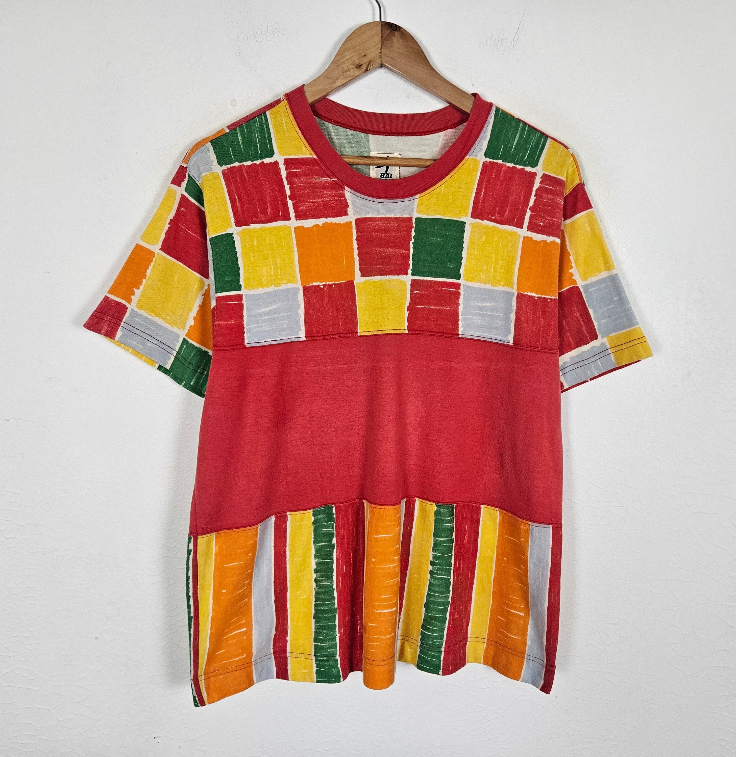 Hai Sporting Gear × Issey Miyake Hai Sporting Gear Art Colour Mix shirt Size US M / EU 48-50 / 2 - 3 Thumbnail