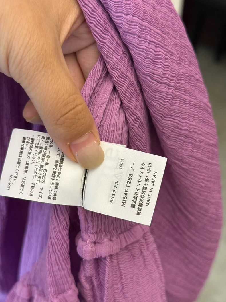 Other Issey Miyake size:one size Pink crepe mid-length dress Size XS / US 0-2 / IT 36-38 - 5 Thumbnail