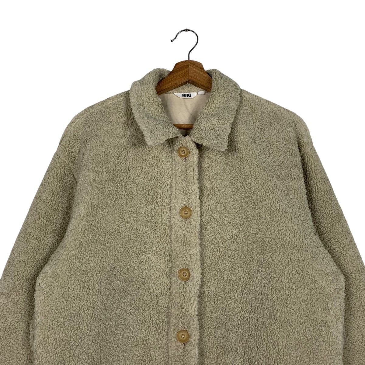 Lemaire × Uniqlo Uniqlo U Lemaire Sherpa Jacket Size L / US 10 / IT 46 - 2 Thumbnail