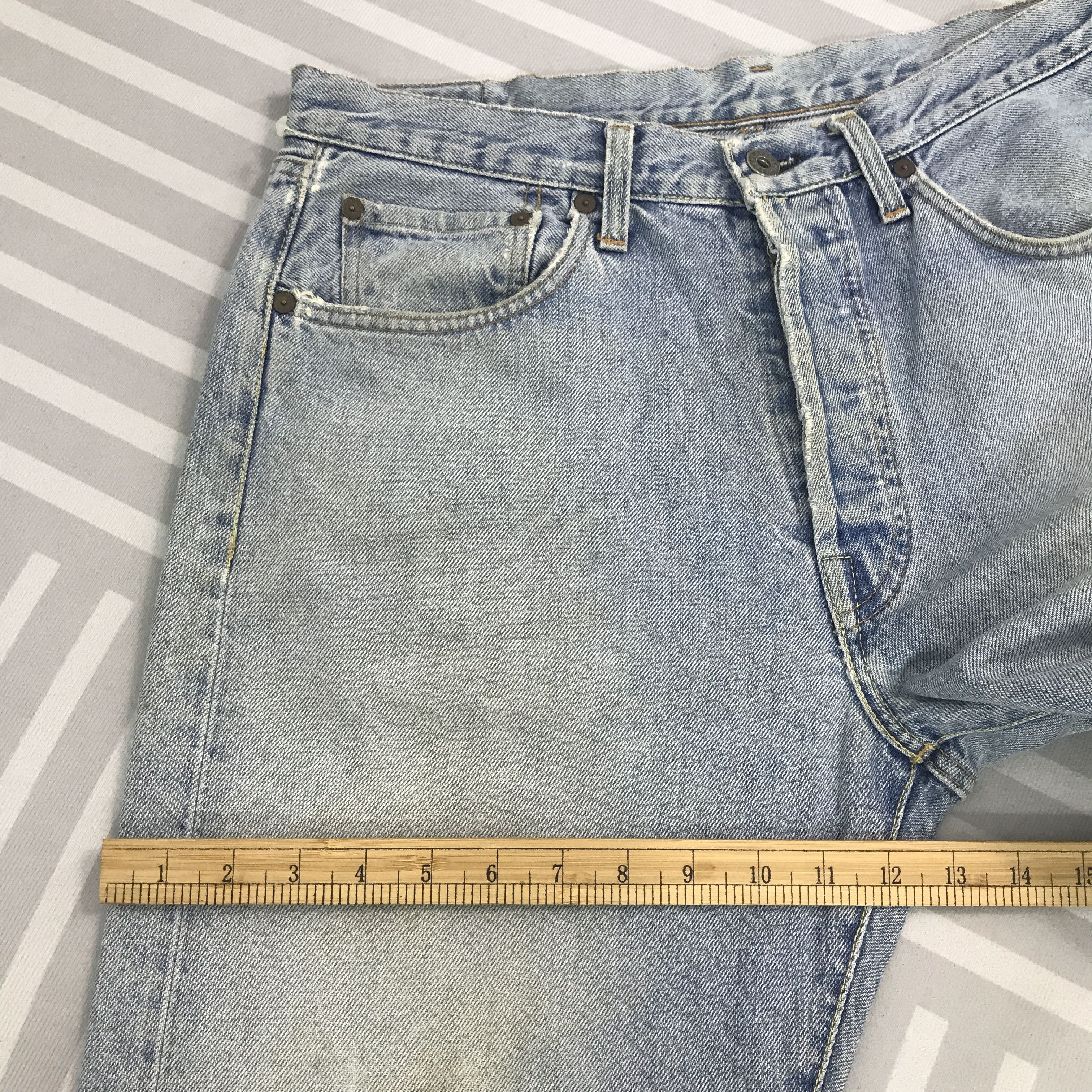 Replay × Vintage Vintage Replay Light wash baggy Denim Size US 32 / EU 48 - 9 Thumbnail