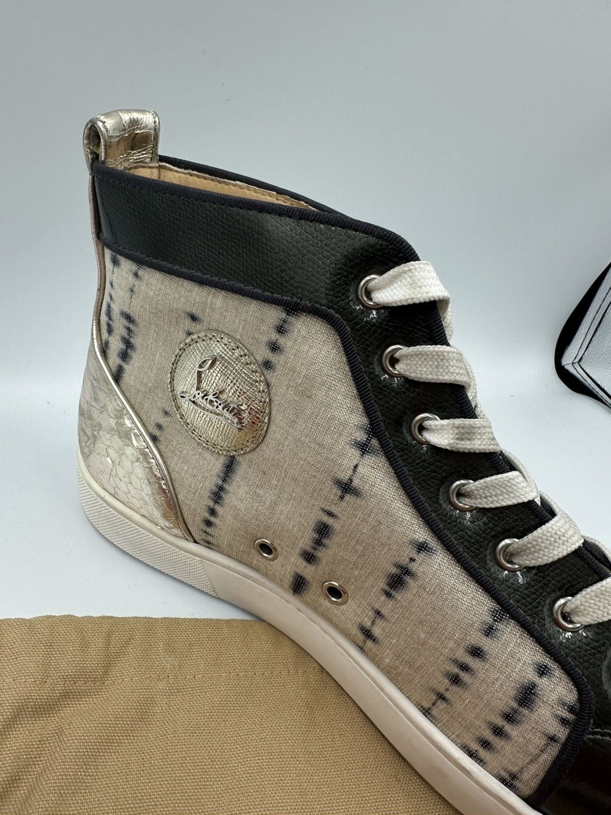 Christian Louboutin Christian Louboutin High Top Sneakers Size US 13 / EU 46 - 7 Thumbnail