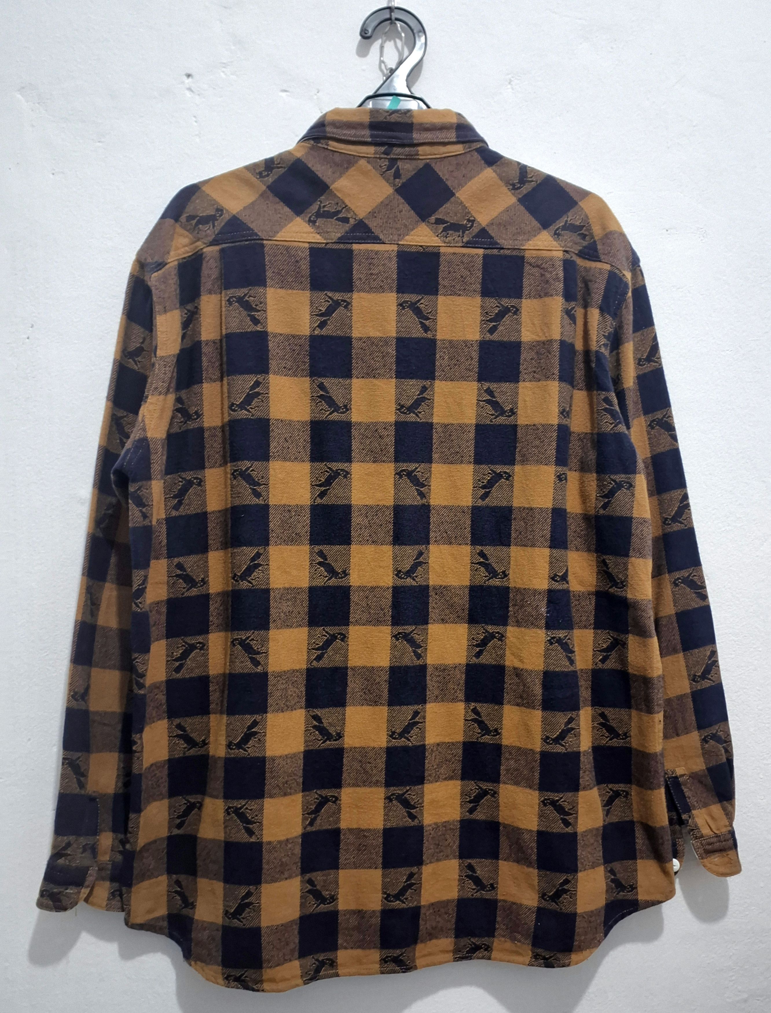 Ne-Net 🔥Rare Ne-net issey miyake plaid flannel shirt Size US L / EU 52-54 / 3 - 5 Thumbnail