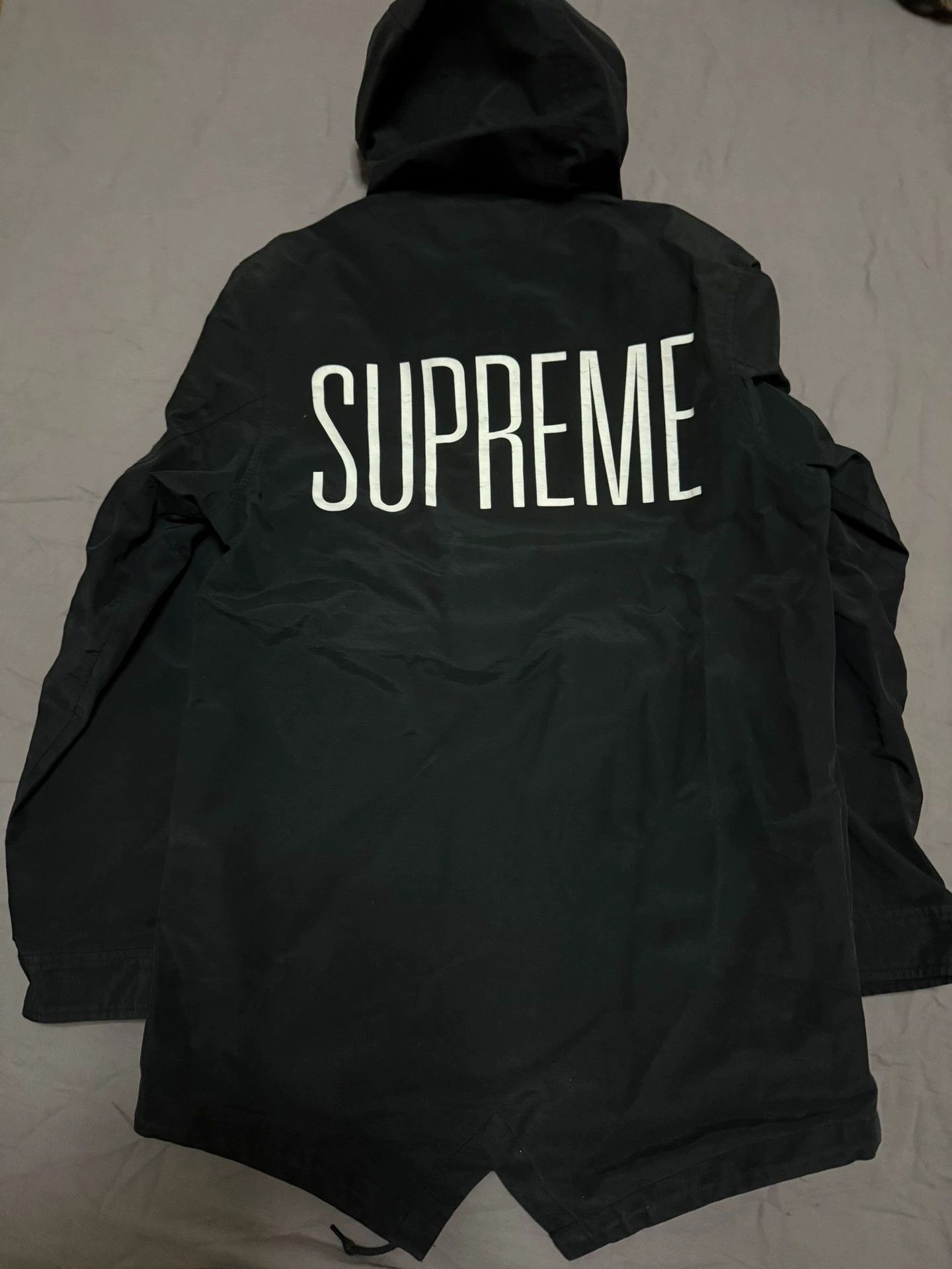 Supreme Supreme 13ss Fishtail Parka S Black/Red OG Size US S / EU 44-46 / 1 - 2 Thumbnail