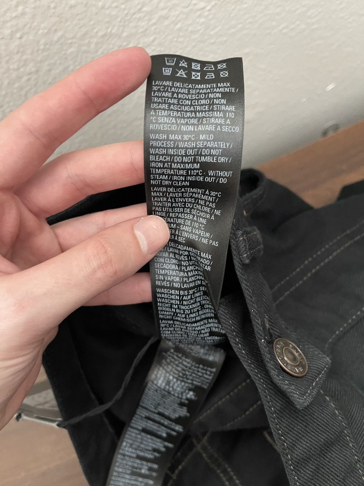 Balenciaga Super Fitted Jeans Size US 30 / EU 46 - 10 Thumbnail