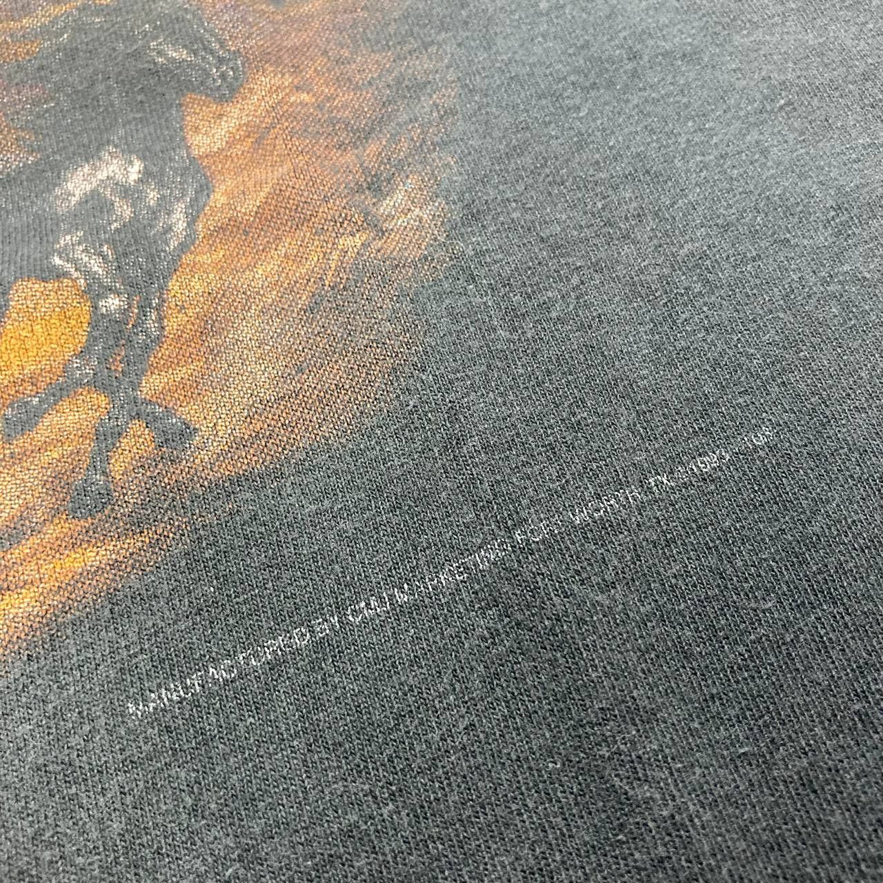 Arts & Science Vintage 90s Horse American Western Nature Faded Tee Size US XXL / EU 58 / 5 - 4 Thumbnail
