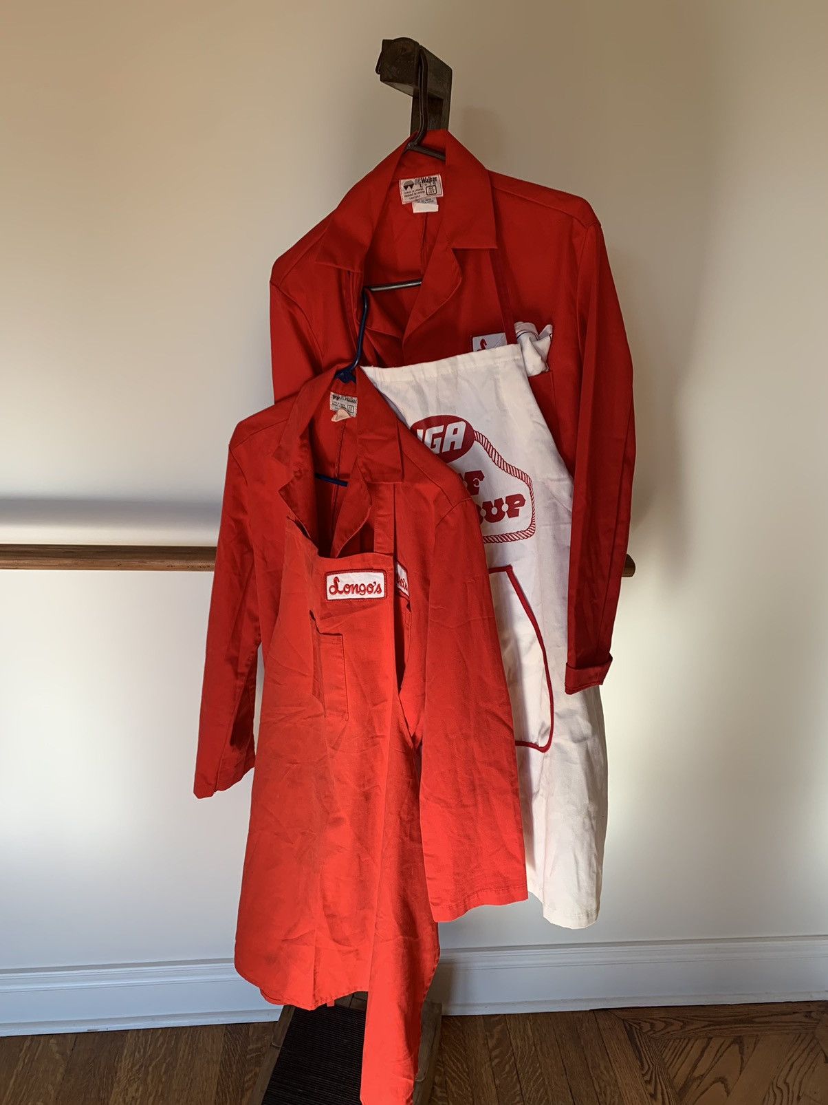Vintage 80s Vintage Matching Set Double Jacket Lab Chore Work Trench Size US M / EU 48-50 / 2 - 2 Thumbnail