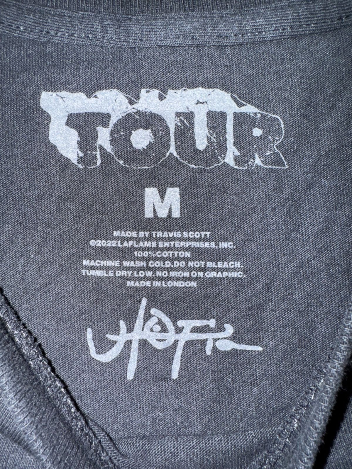 Travis Scott Black Cactus jack tee BRAND NEW Size US M / EU 48-50 / 2 - 3 Thumbnail