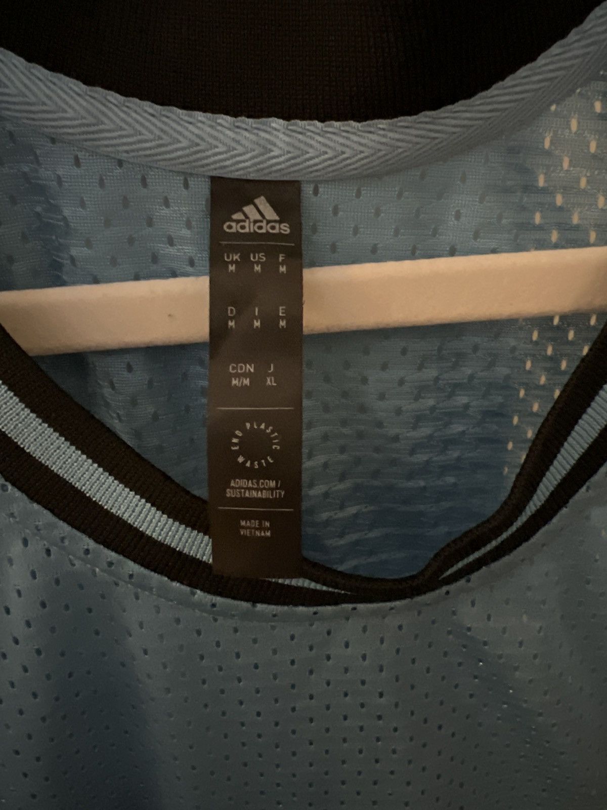 Adidas Adidas Argentina Jersey Size US M / EU 48-50 / 2 - 2 Thumbnail