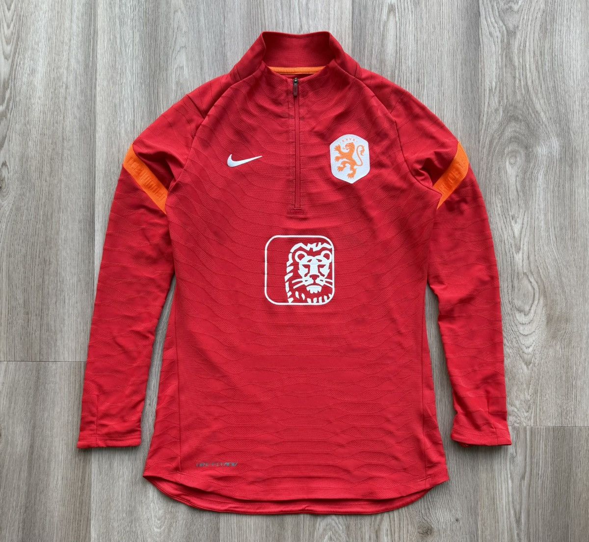 Nike Nike Netherlands Holland Training Football Soccer Jersey Size US S / EU 44-46 / 1 - 1 Thumbnail